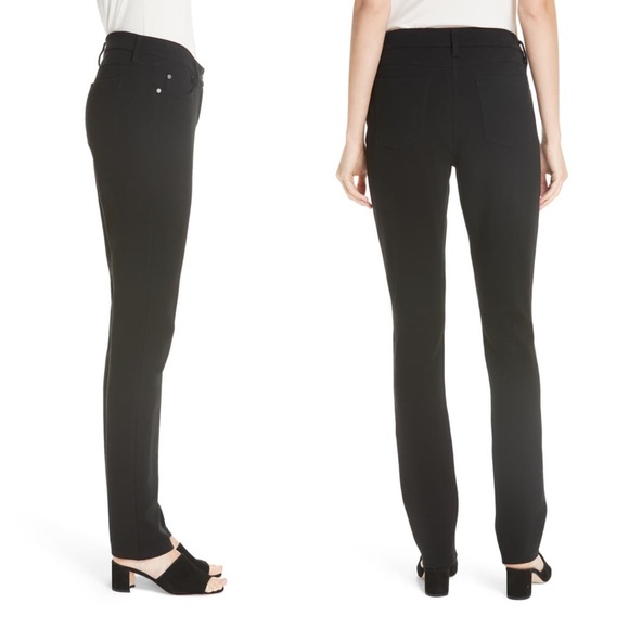Eileen Fisher Skinny Ponte Knit Pants Size 6 - Picture 2 of 6